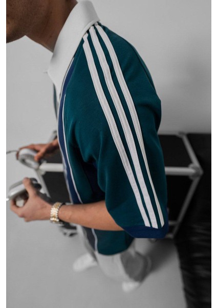 Arsnal Yakalı Tişört - 3 Iplik Oversize Tişört Kaliteli Düğmeli Yaka fiyatları