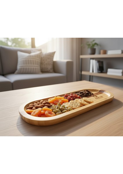 Market Bambu / Akasya Kalpli Tabak - Çerezlik - Sunumluk fiyatları