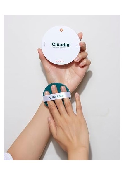 Mıssha Hassas Ciltlere Uygun Cushion Güneş Kremi Cicadin Rescue Mega Sun Protection Cushion SPF50 Pa