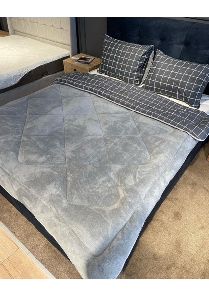 Welsoft Pamuklu Yastık Kılıflı Çift Kişilik Yorgan