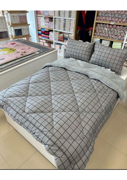 Welsoft Pamuklu Yastık Kılıflı Çift Kişilik Yorgan fiyatları