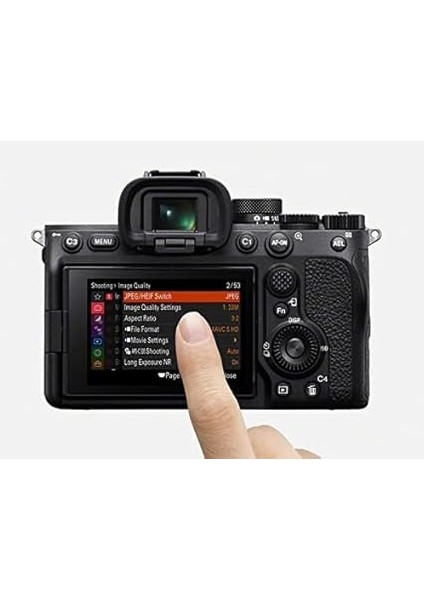 Alpha 7 Iv | Uzmanlar Için Aynasız Tam Format Kamera (33 Megapiksel, Gerçek Zamanlı Odaklama, Saniyede 10 Kare Hız, 4K 60P Video, Ayarlanabilir Tam Dokunmatik Ekran) fırsatları