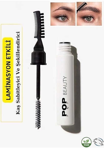 Beauty Kaş Sabitleyici ve Şekillendirici, Kaş Fırçası, Tarağı ve Sabitleyici Jel (Laminasyon Etkili) modelleri