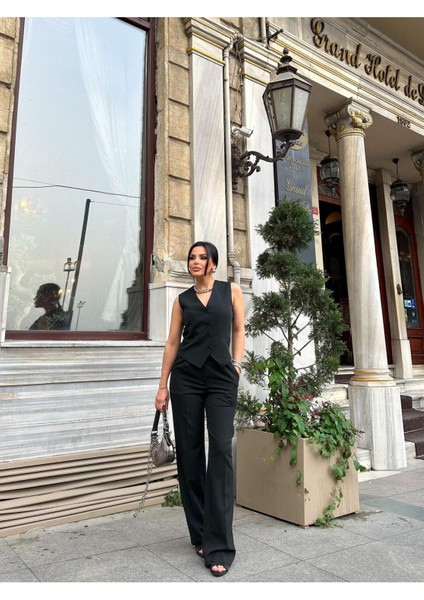 Kadın Klasik Yelek Pantolon Takım Elbise fırsatları