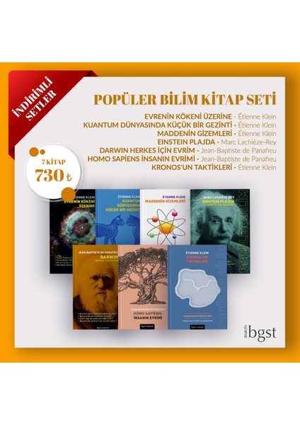 Popüler Bilim Kitap Seti (7 Kitap Takım)