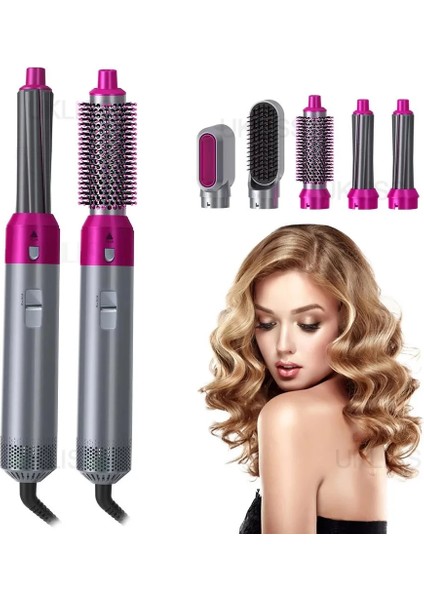 5 in 1 Hava Üflemeli Saç Düzleştirici (4940)