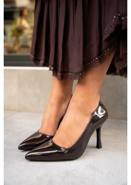 Relly Acı Kahve Topuklu Ayakkabı fırsatları