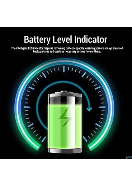 Ups, 6000MAH Kesintisiz Güç Kaynağı, Pil Yedekleme Kesintisiz Güç Kaynağı, Girişli Küçük Ups Wifi Yönlendirici Telefon Kamerası Için 5V 9V 12V (Ab Fişi) modelleri