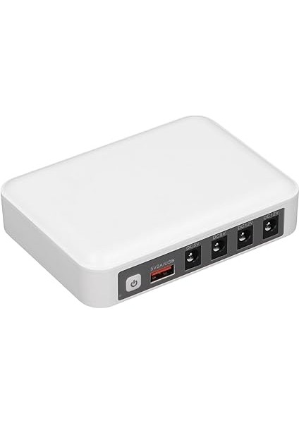 Ups, 6000MAH Kesintisiz Güç Kaynağı, Pil Yedekleme Kesintisiz Güç Kaynağı, Girişli Küçük Ups Wifi Yönlendirici Telefon Kamerası Için 5V 9V 12V (Ab Fişi) fırsatları