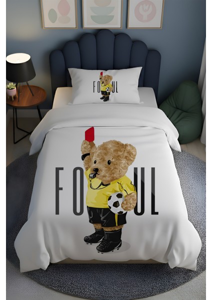 %100 Pamuk Tek Kişilik Nevresim Takımı