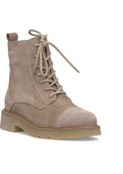 Elit Zorivelle Kadın Hakiki Nubuk Deri Klasik Bot Vizon fiyatları