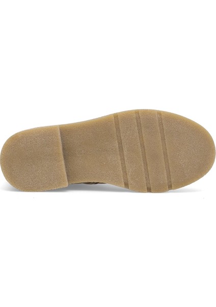 Elit Zorivelle Kadın Hakiki Nubuk Deri Klasik Bot Vizon