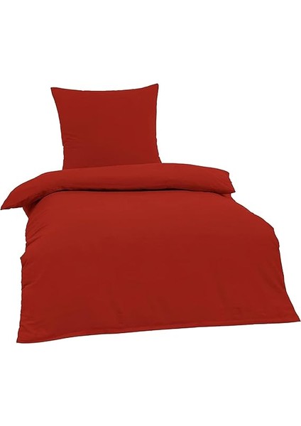 Tek Kişilik Ranforce Nevresim Seti Kırmızı fiyatları