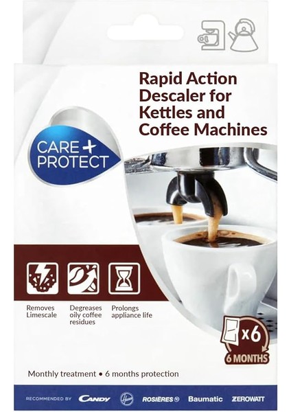 And Protect 35601771 Kahve Makineleri̇ ve Su Isıtıcıları Için Ki̇reç Gi̇derici