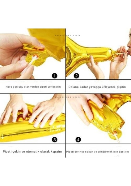 Folyo Balon Harf Altın "d" fiyatları