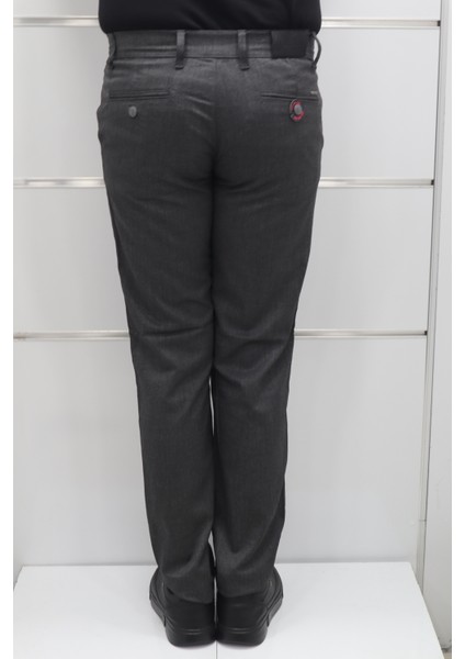 Fistan Store Erkek Düz Normal Bel Dar Kalıp Dar Paça Kumaş Pantolon fırsatları