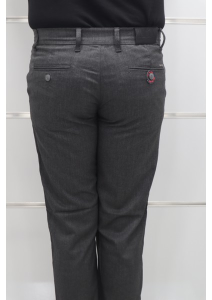 Fistan Store Erkek Düz Normal Bel Dar Kalıp Dar Paça Kumaş Pantolon indirimleri