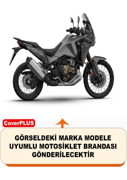 Honda CRF1000L Branda (Arka Çanta Uyumlu) Motosiket Brandası (Siyah Renk) Motor Örtüsü Çadır Su Geçirmez Motosiklet Kılıfı Motor Brandası fiyatları