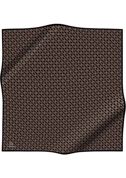 Twill Ipek Zincir Desenli Siyah / Gold- 51781 fiyatları