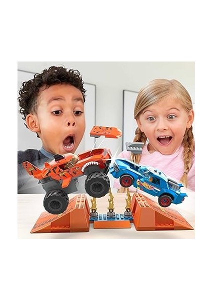 Hot Wheels Smash N Crash Tiger Shark Çarpışma Seti, 5 Yaş ve Üzeri, HKF88 fiyatları
