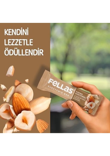 Fellas Karışık Kuruyemişli Bar 30 gr x 12 Adet modelleri
