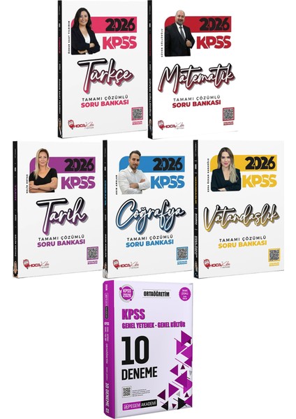 2026 Kpss Türkçe Matematik Tarih Coğrafya Vatandaşlık Soru - 2026 Kpss Ortaöğretim Çözümlü 10 Deneme