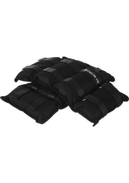 El Ayak Bilek Kas Güçlendirici Ağırlık Seti,2 x 3 Kg,siyah fırsatları