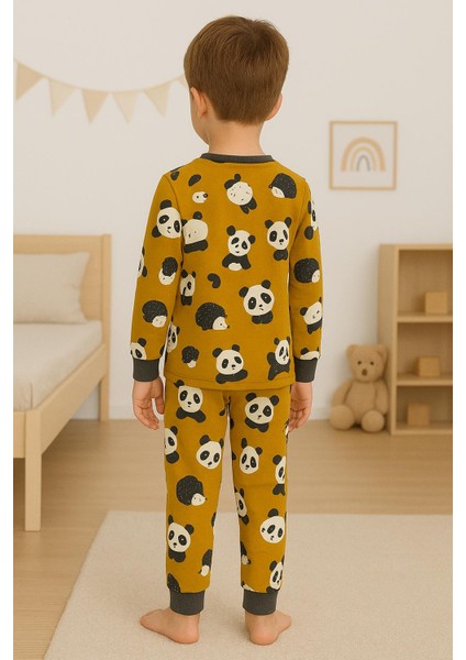 Hardal Erkek Çocuk Animals Pijama Takımı modelleri