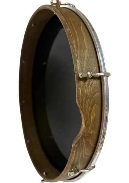 Mitello Bendir 41 cm Ceviz Ağacı Kılıflı Dıştan Akortlu Profesyonel Siyah Film fiyatları