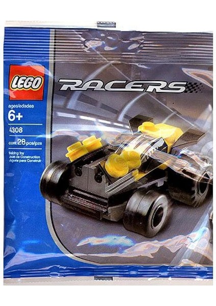 Racers Mini Set 4308 Yellow Racer