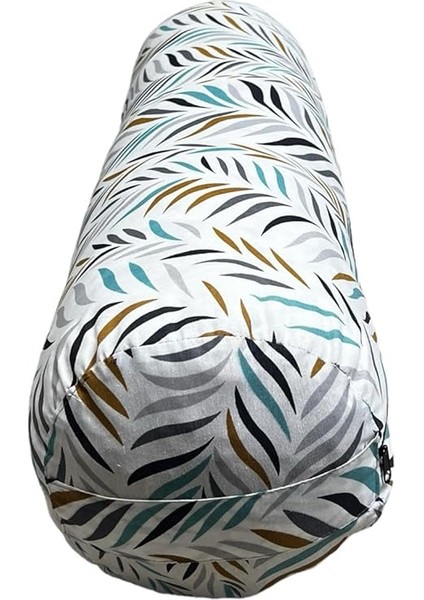 Desen Pamuk Poly Kumaş Bolster Minderi, Silindir Yoga Minderi fiyatları