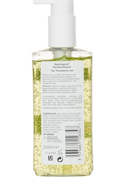 Visibly Clear Pore&shine Yüz Temizleme Jeli 200 ml fiyatları