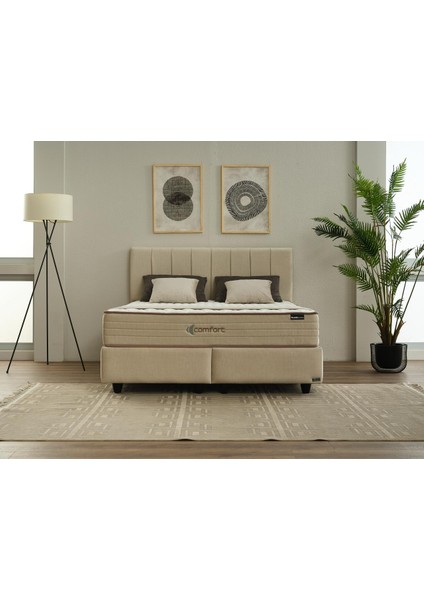 Comfort Yatak | Soft Pocket Yay – Çift Katmanlı Soft Konfor Süngeri – Orta Yumuşak – Roll Pack