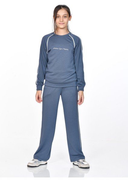 Liora Kız Çocuk Eşofman Takımı Mavi