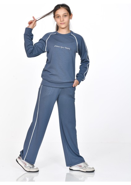 Liora Kız Çocuk Eşofman Takımı Mavi modelleri