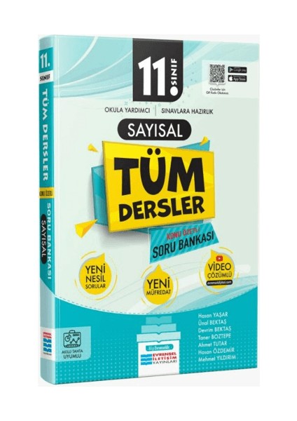 11. Sınıf Tüm Dersler Sayısal Konu Özetli Soru Bankası