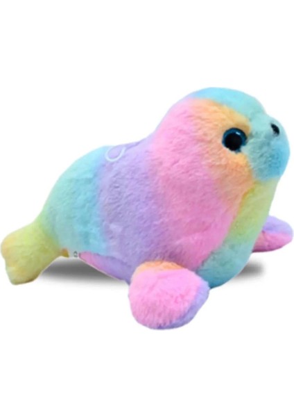 Peluş Fok 30 cm Renkli 62855