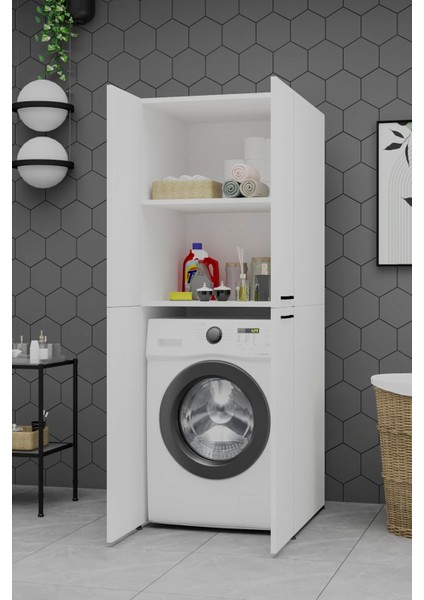 Vera Çekmeceli Çamaşır ve Kurutma Makinesi Dolabı modelleri