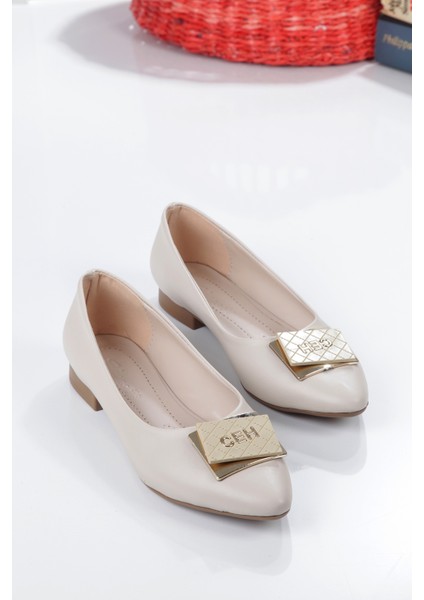 Klasik Şık Sivri Burun Kadın Babet fırsatları