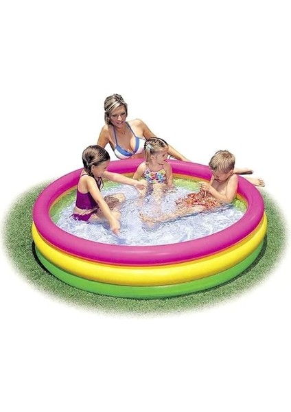 3 Boğumlu Şişme Sunset Çocuk Havuzu modelleri