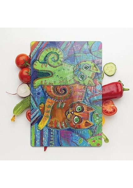 Cam Kesme Tahtası Kedi Desenli fırsatları