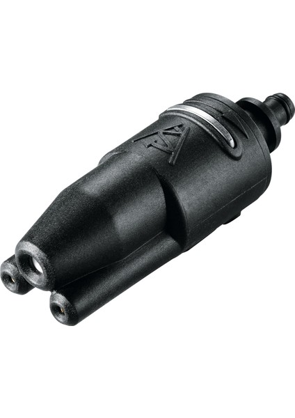 And Yüksek Basınçlı Yıkama Makineleri ile Uyumlu 3'ü Bir Arada Nozül, Siyah modelleri