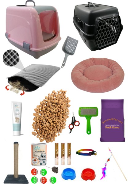 25 Parça Kedi Başlangıç Seti