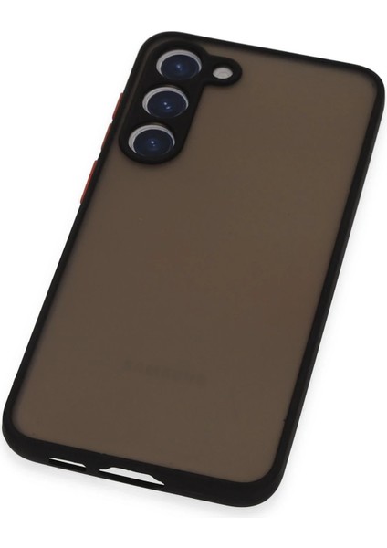 Samsung Galaxy S23 Plus Kılıf Montreal Silikon Kapak - Siyah