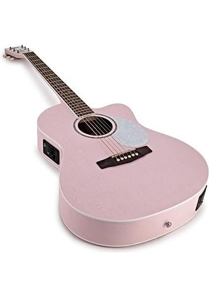 Jade Ppop Akustik Gitar Açık Gözenekli Pastel Pembe Mat fiyatları