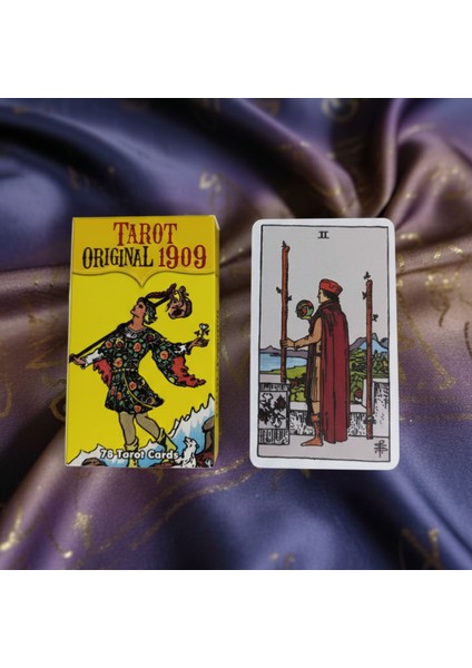 Tarot Original 1909 – 78 Kartlık Vintage Rider Tarzı Tarot Kartları | Koleksiyon ve Rehberlik Seti