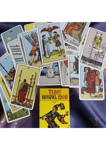 Tarot Original 1909 – 78 Kartlık Vintage Rider Tarzı Tarot Kartları | Koleksiyon ve Rehberlik Seti fırsatları