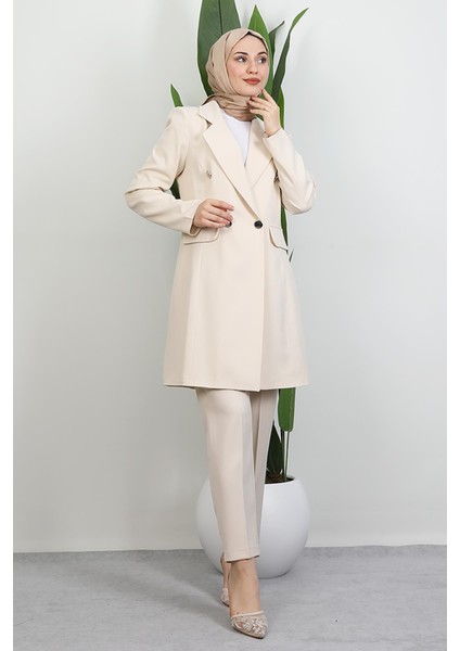 Blazer Ceket Takım Krem fiyatları