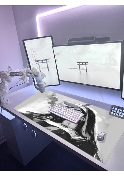 Pro Gaming Mouse Pad 90X40 Shogun Mouse Pad Xxl Büyük Oyuncu Mousepad Kenar Dikişli Yıkanabilir Speed Mause Pad modelleri