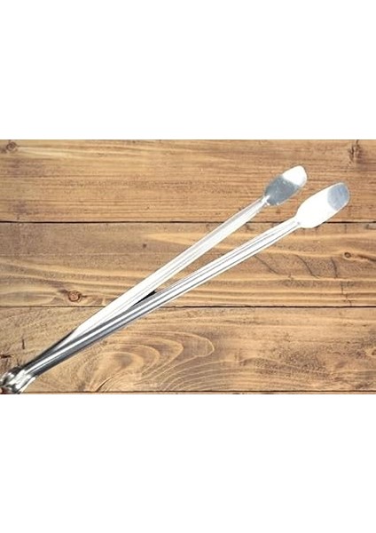 Çelik Büyük Boy Şef Mangal Barbekü Maşası Kömür Izgara Maşası - 36 cm fiyatları